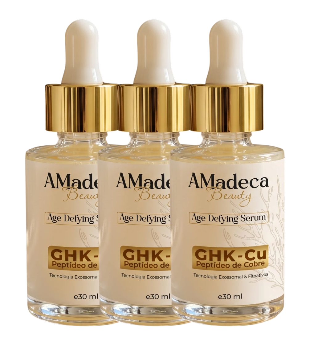 Três frascos do Sérum Age Defying